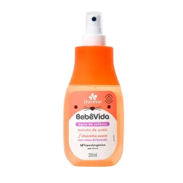 Davene - Água de Colônia Bebê Vida Extrato de Aveia 200ml