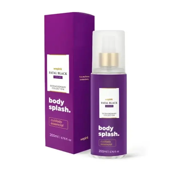Wepink - Body Splash Fatal Black For Her 200ml