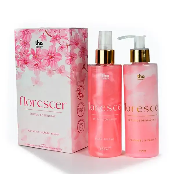 ThaBeauty - Kit Florescer: Body Splash + Loção Bifásica