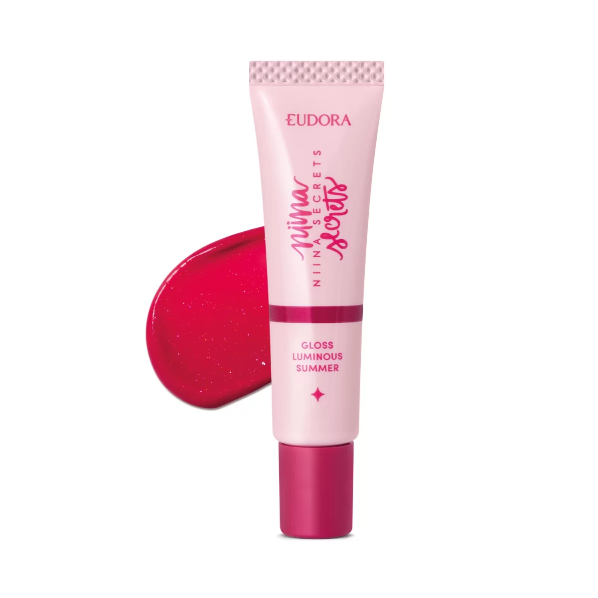 Eudora - Niina Secrets Gloss Vermelho Luminous Summer 12g - Imagem 1