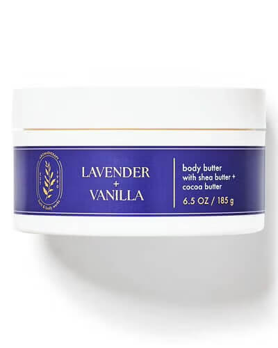 BBW - Aromatherapy Lavender Vanilla Body Butter 185g