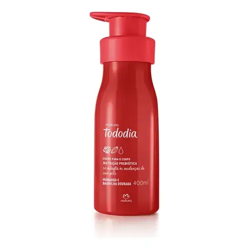 Natura - Hidratante Tododia Morango & Baunilha Dourada 400ml