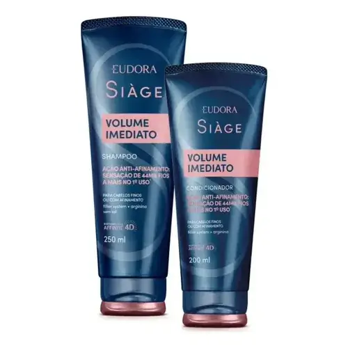 Eudora - Siage Kit Volume Imediato Shampoo + Condicionador