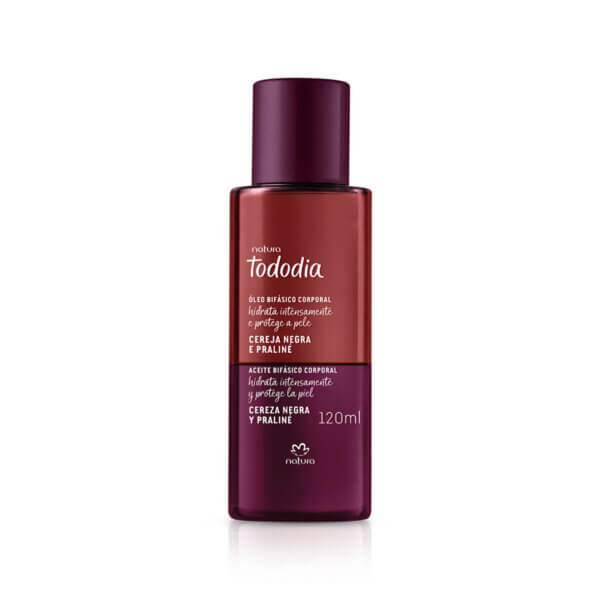 Natura - Óleo Coporal Cereja Negra e Praliné 120ml