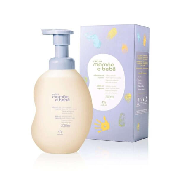 Natura - Mamãe e Bebê - Sabonete em Espuma 200ml
