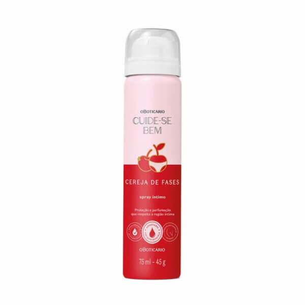 O Boticario - Cuide-se Bem Cereja de Fases Cherry Spray Íntimo 75ml