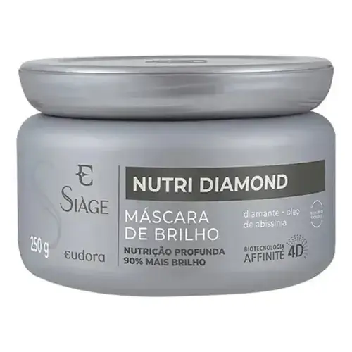 Eudora - Siage Máscara de Blindagem | Nutri Diamond 250g