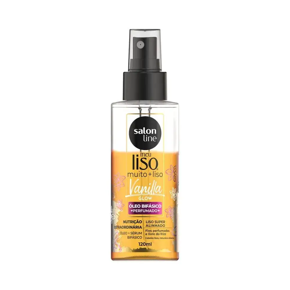 IMG_1235 Salon Line - Óleo Capilar Nutritivo Vanilla Glow | Meu Liso Muito Liso 120ml - Imagem 1