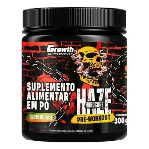 Growth - Pré Treino Sabor Melancia 300g