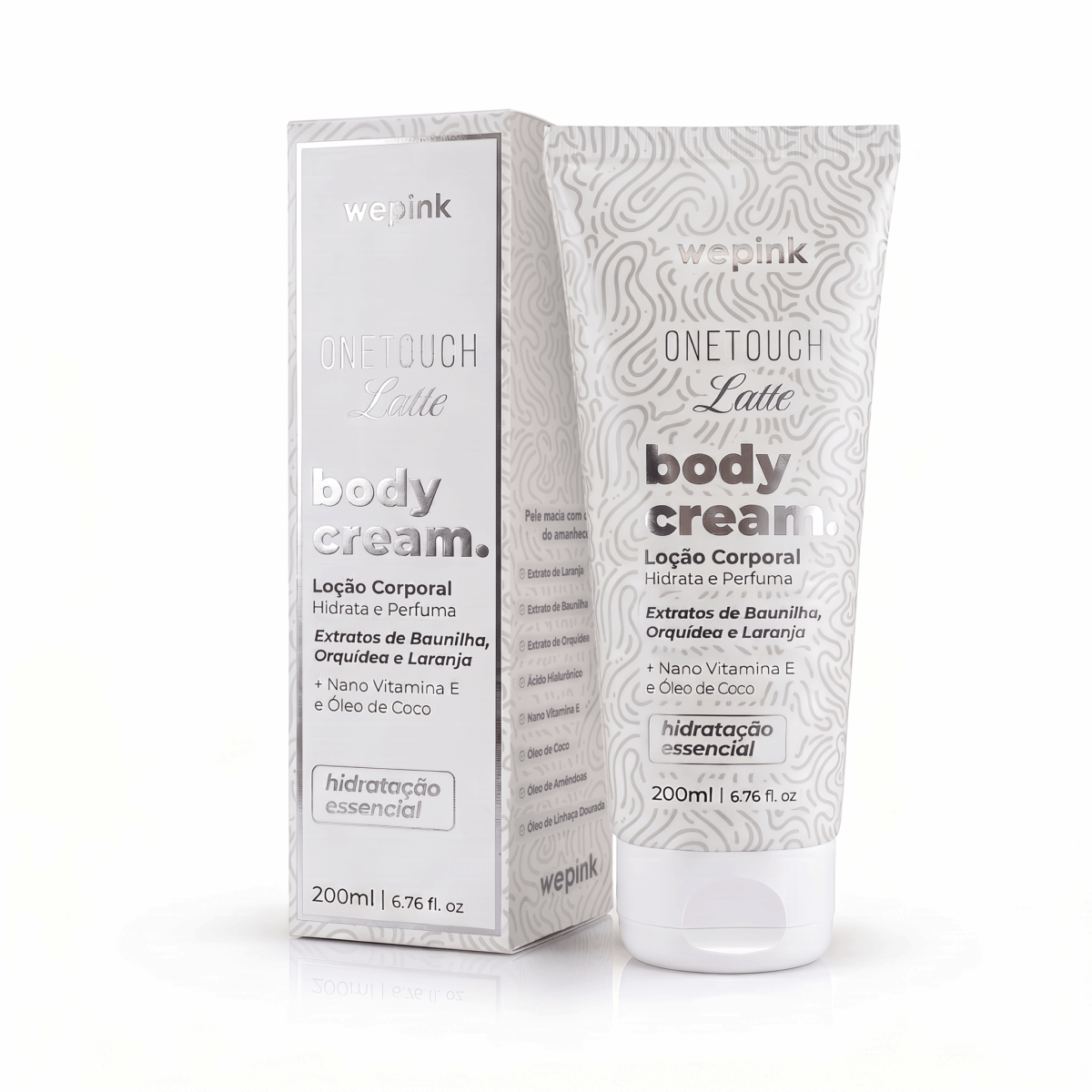 Wepink - One Touch Latte Body Cream 200ml - Imagem 1