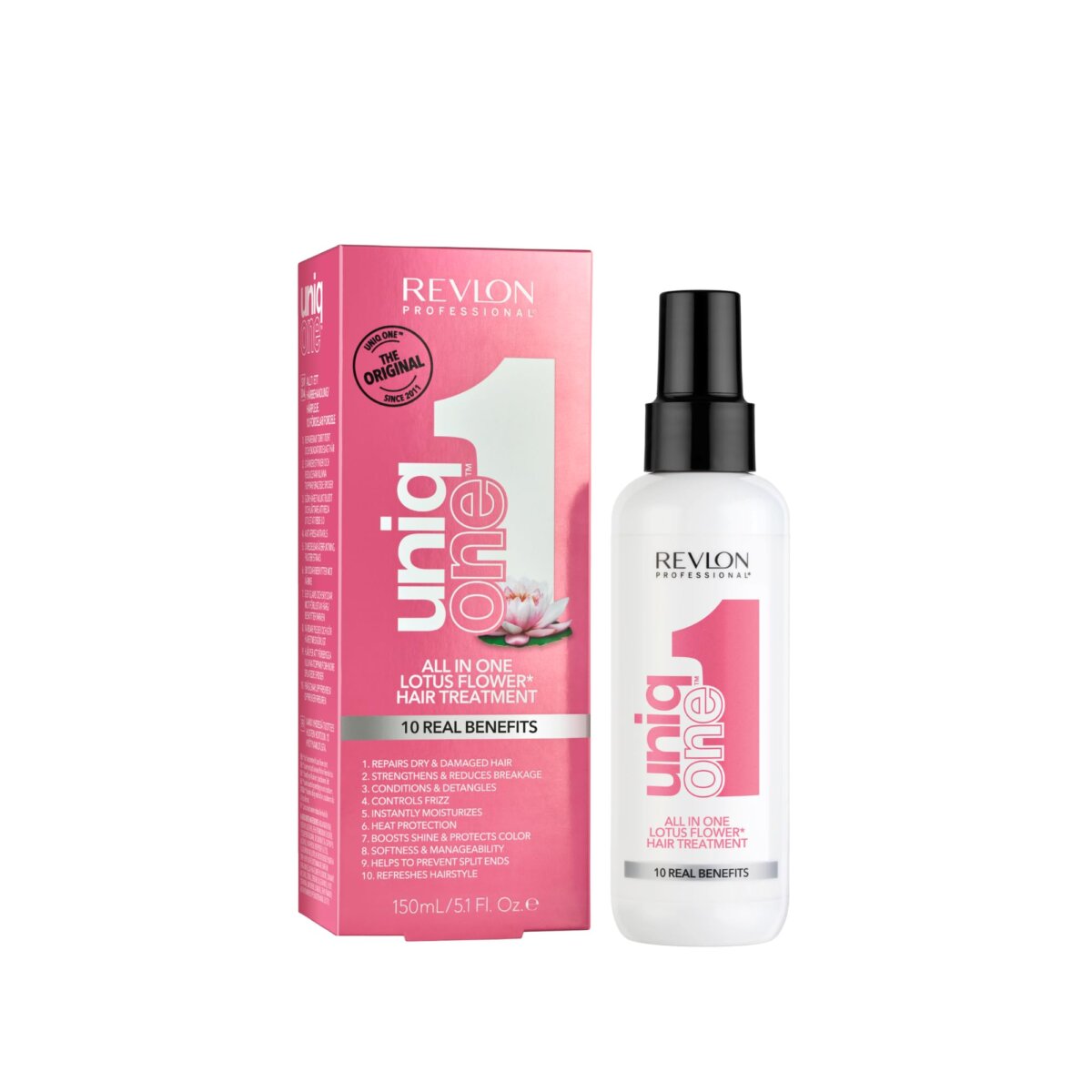 Revlon - Uniqone Flor De Loto* Tratamento Capilar 150ml - Imagem 1