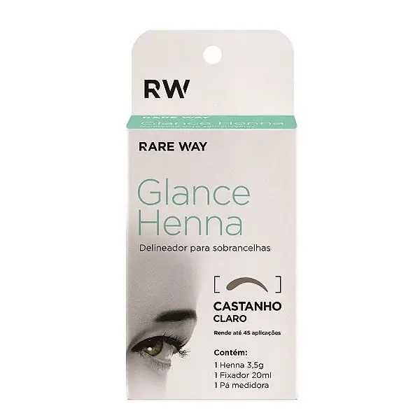 Glance - Henna Castanho Claro