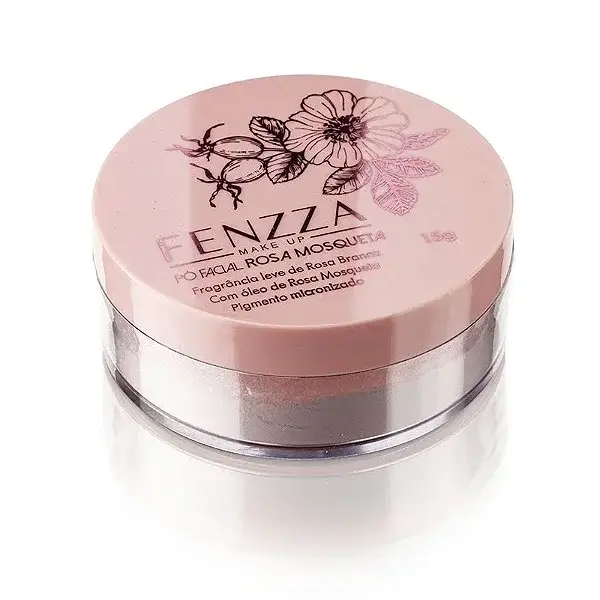 Fenzza - Pó Solto Facial Rosa Mosqueta 15g