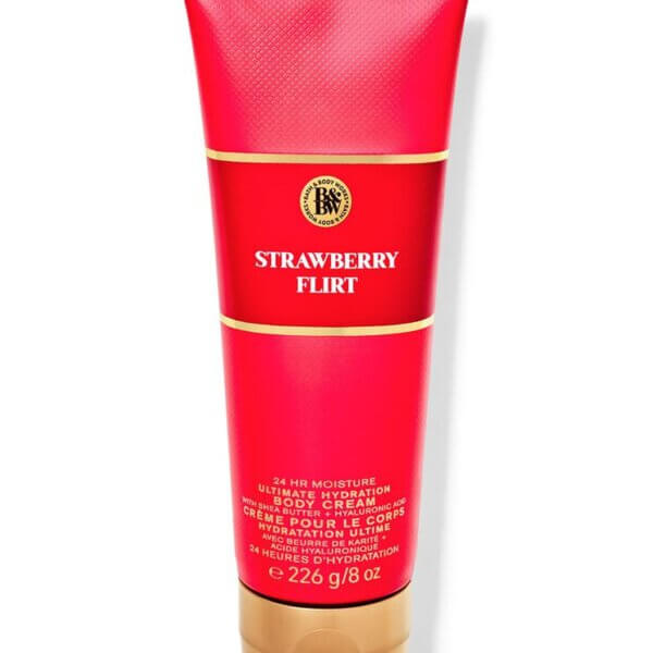 BBW - Strawberry Flirt Body Cream 226g