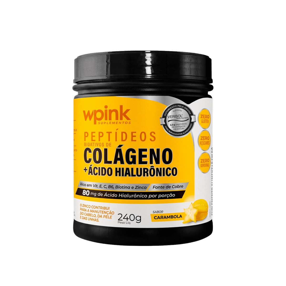 WPink - Colágeno de Carambola 240g - Imagem 1