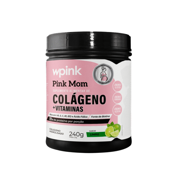 WPink - Colágeno Pink Mom de Limão 240g