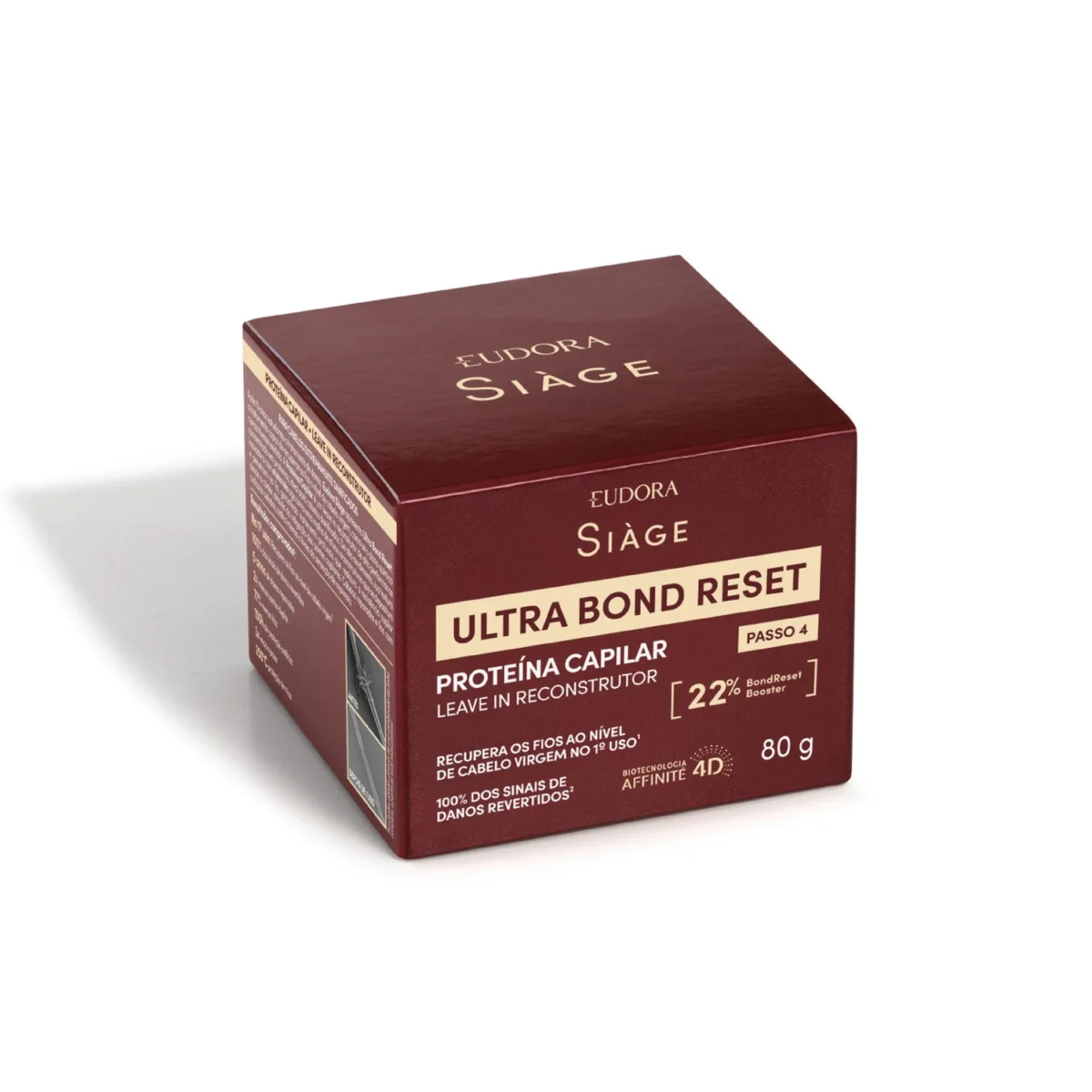 Eudora - Siage Proteína Capilar Ultra Bond Reset 80g - Imagem 1