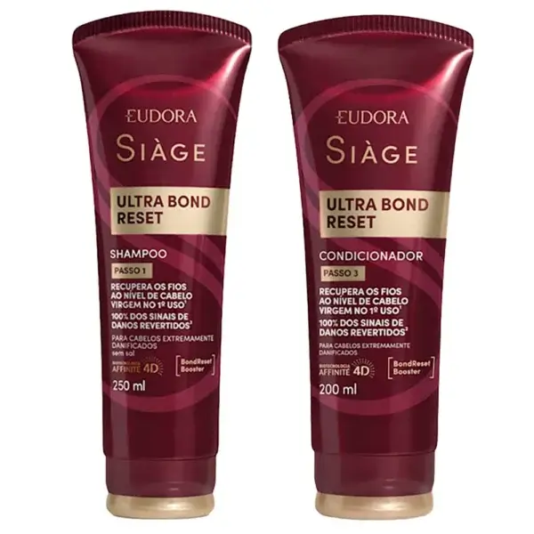Eudora - Siage Ultra Bond Shampoo + Condicionador