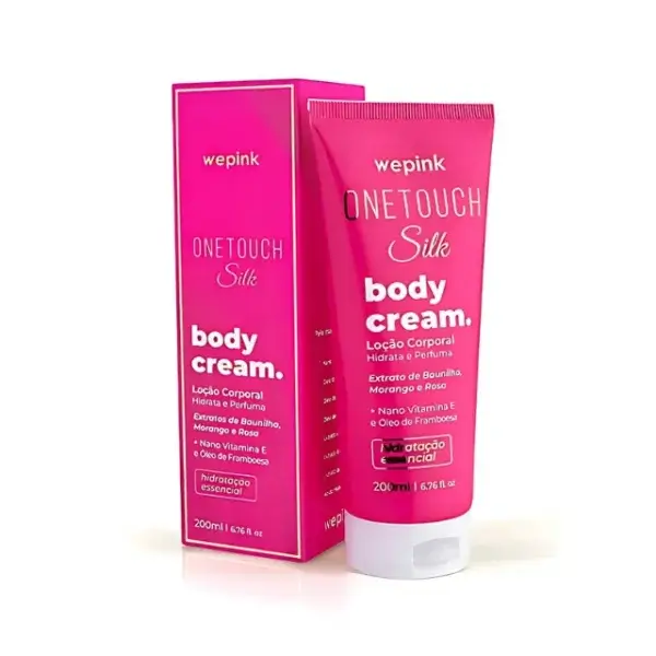 Wepink - One Touch Silk Body Cream 200ml