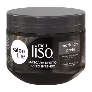 Salon Line - Meu Liso Máscara Efeito Preto Intenso 300g