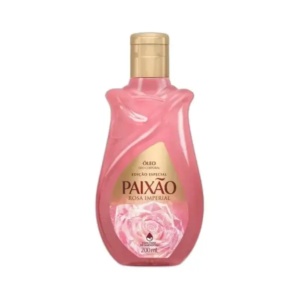 Paixão - Óleo Corporal Paixão Rosa Imperial 200ml