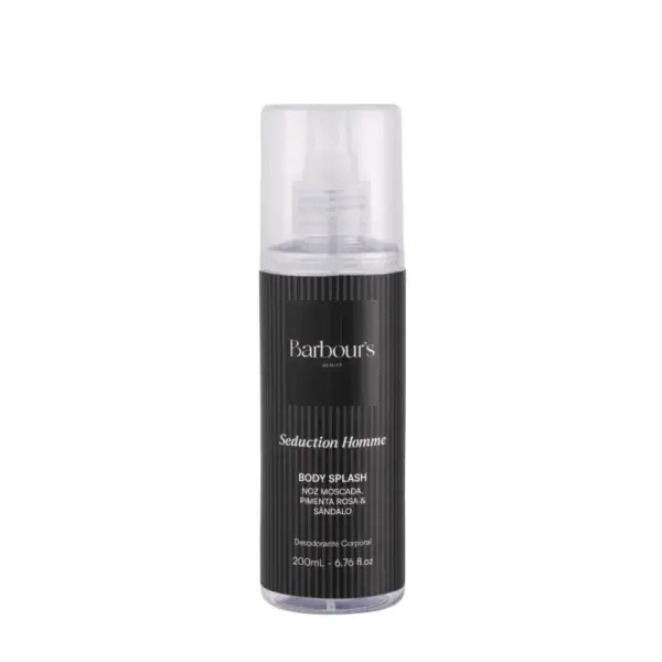 Babours - Body Splash Seduction Homme Desodorante Colônia 200ml