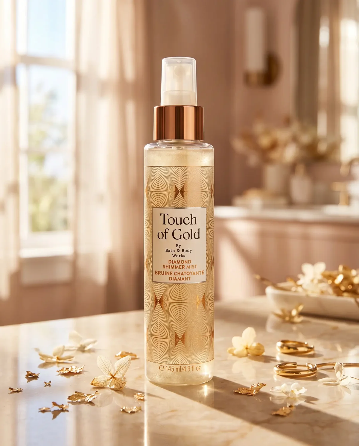 BBW - Touch Of Gold Shimmer Mist 145ml - Imagem 1