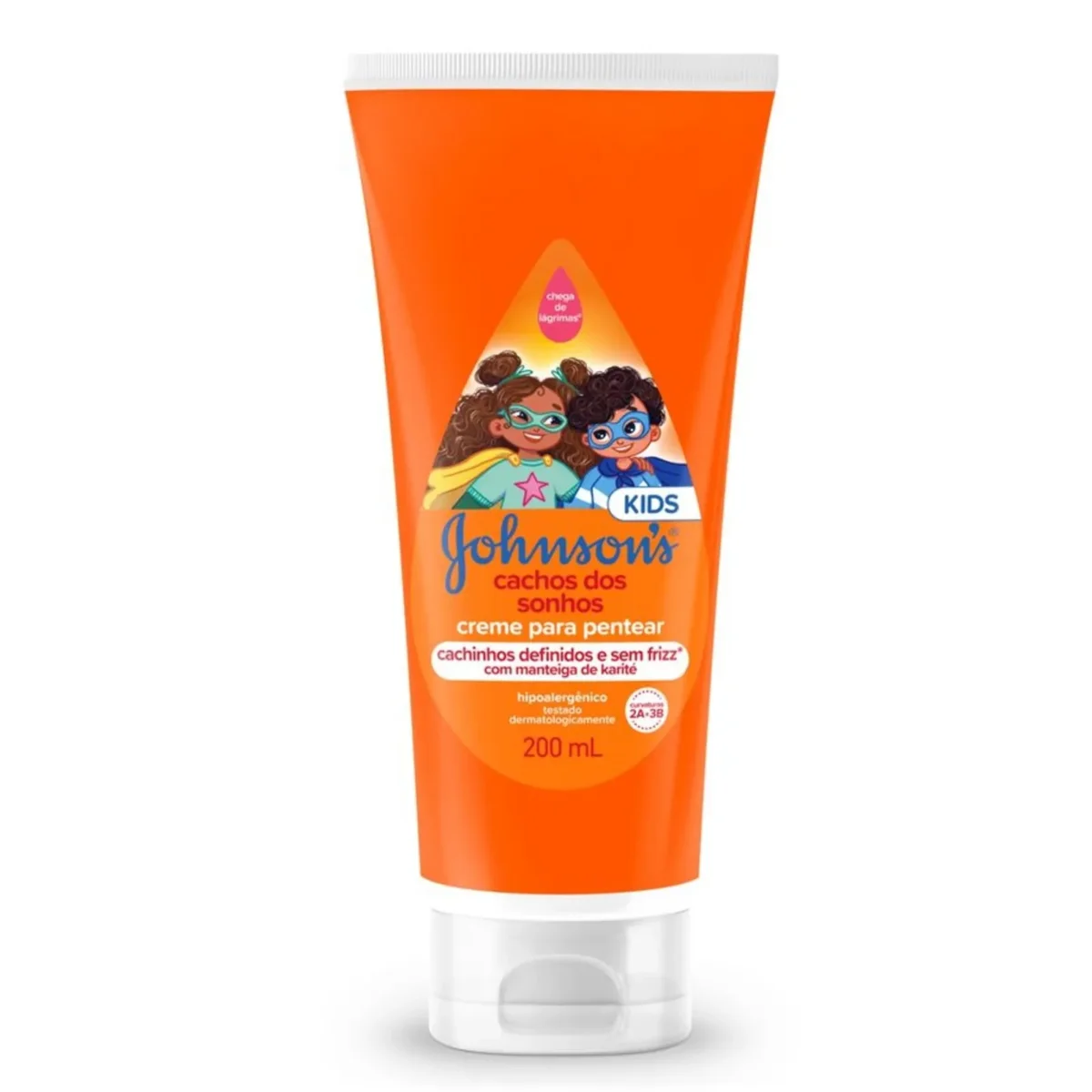 Johnson’s - Cacho dos Sonhos Creme Para Pentear 200ml - Imagem 1