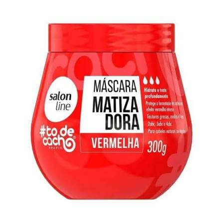 Salon Line - Máscara Matizadora Vermelha 300g